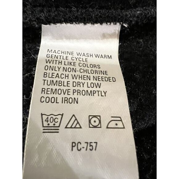 IZOD PERFORM-X Black Men's Fleece Vest--Size Large - Picture 14 of 14